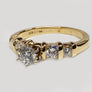 Engagement Diamond Ring 14 Karat Gold