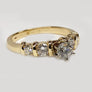 Engagement Diamond Ring 14 Karat Gold
