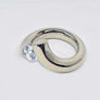 Tension Ring 14 Karat White Gold