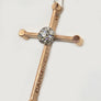Carminelli Rose Gold Diamond Cross