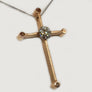 Carminelli Rose Gold Diamond Cross