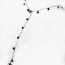 Stars And Moon Necklace Natural Beads Sterling Silver
