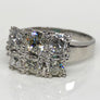 Fashion Diamond Ring in 14 Karat White Gold