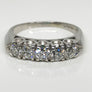 Traditional Platinum Diamond Band