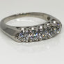 Traditional Platinum Diamond Band