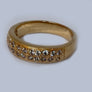 Wedding Diamond Band 14 Karat Yellow Gold