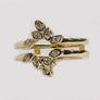 Diamond Ring Guard 14 Karat Yellow Gold