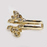 Diamond Ring Guard 14 Karat Yellow Gold