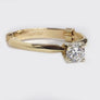 Engagement Diamond Ring 14 Karat Yellow Gold