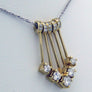 Diamond Pendant Sliders 14karat Yellow Gold
