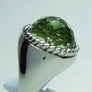 Green Amethyst Ring
