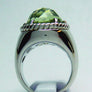 Green Amethyst Ring