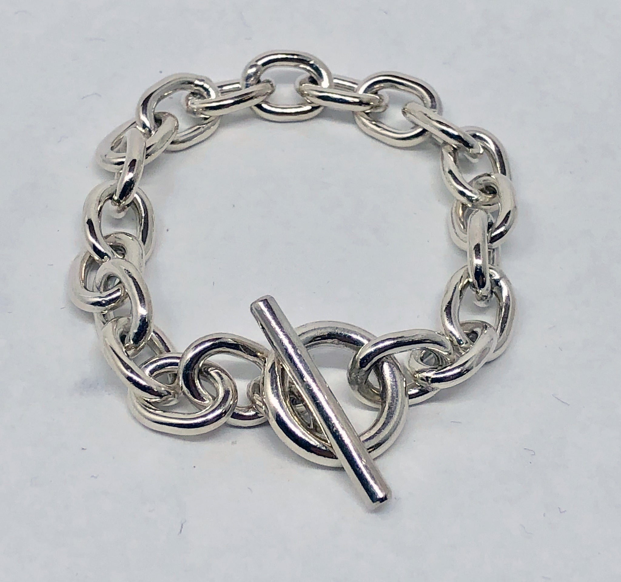 Sterling Silver Link Bracelet 5.5