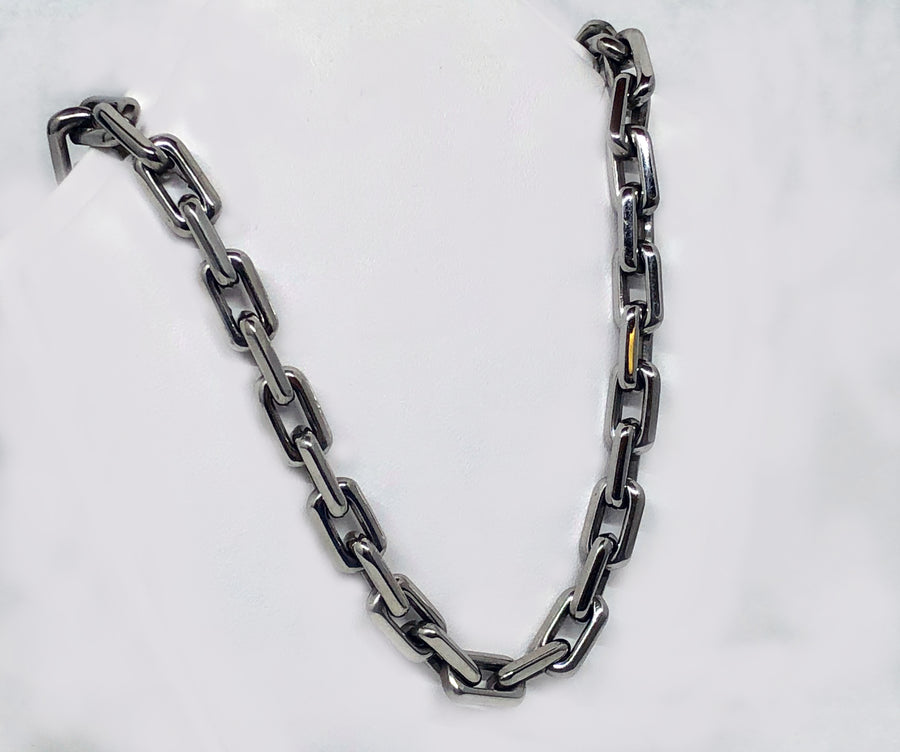 Stainless Steel Heavy Link Necklace
