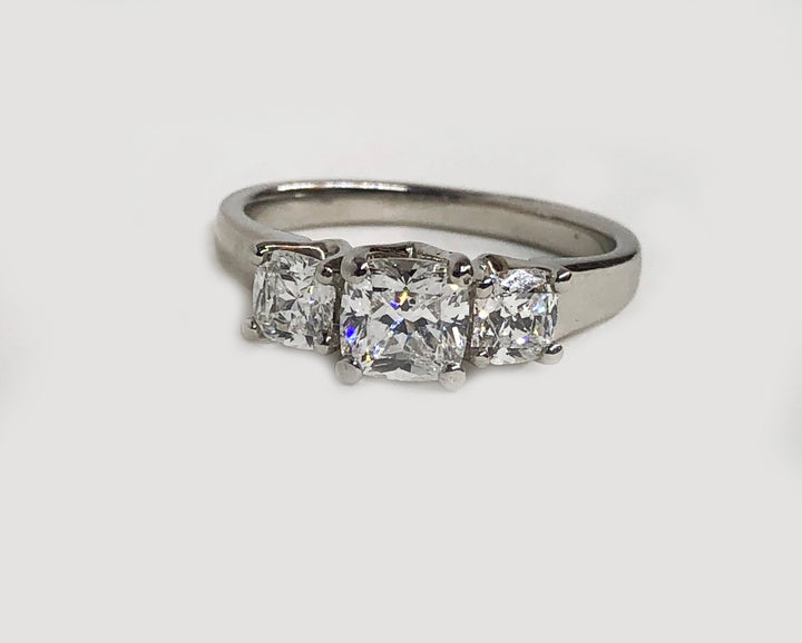 Three Stone Engagement Ring