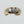 Mens Diamond Ring Solid 14 Karat White Yellow Gold