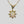 Opal Pendant 14 Karat Yellow Gold and Diamonds