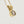 Round Diamond Pendant 14 Karat Yellow Gold