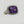 Amethyst And Diamond Ring in 14 Karat White Gold
