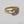 Double "C" Diamond Ring in 14 Karat Yellow Gold