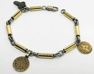 Carminelli Bracelet in 18Karat and Sterling Silver