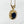 Sapphire and Diamond Pendant 14 Karat Yellow Gold