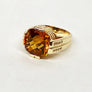 Citrine Ring 14k Yellow Gold