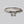 Engagement Solitaire Diamond Ring 14Karat White Gold