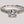 Engagement Diamond Ring 14 Karat White Gold