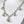 Rebecca Pearl Necklace Bronze Rhodium Plating