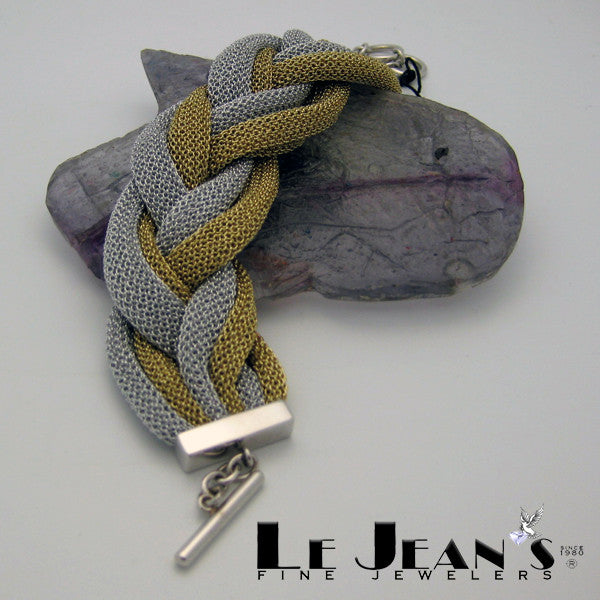 Mesh Collection Silver Bracelet