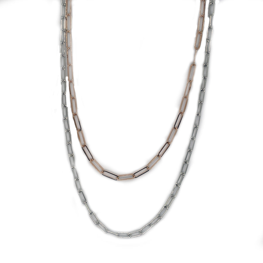 Multi Strand Sterling Silver Necklace