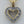 Diamond Heart 14karat Yellow Gold Small