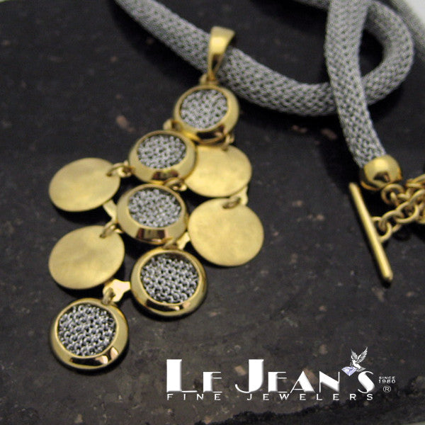 Mesh Necklace Sterling Silver