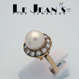Pearl and Diamond Ring Estate