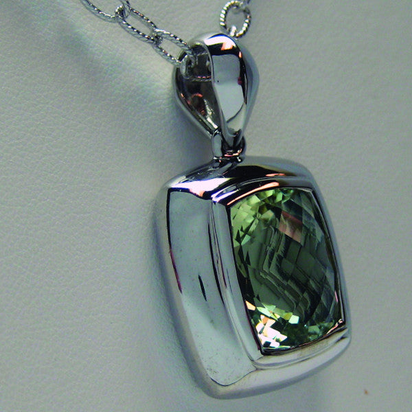 Green amethyst necklace hotsell