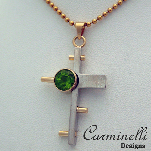 The Way of the Cross Collection Gold, Sterling and Peridot