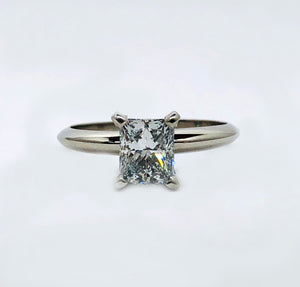Princess Cut Diamond Solitaire VVS