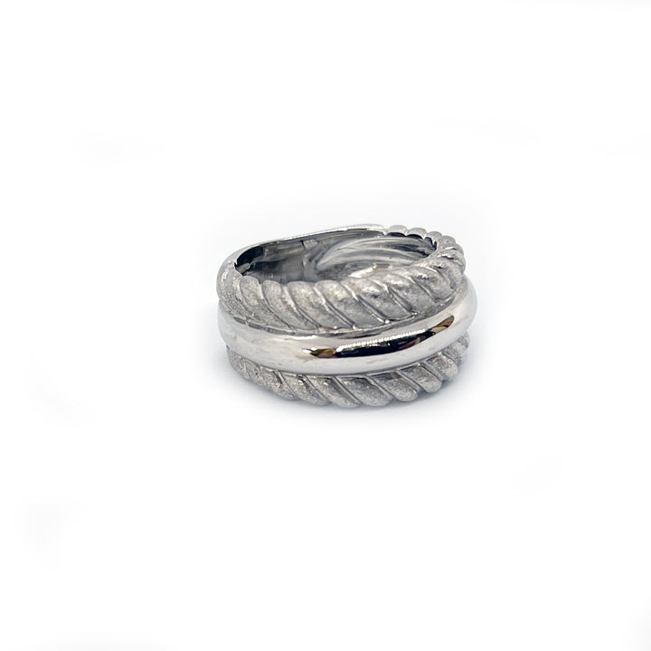 Fashion Gold Ring 18 Karat White