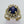 Blue Spinel and Diamond Ring in 14 Karat Yellow Gold